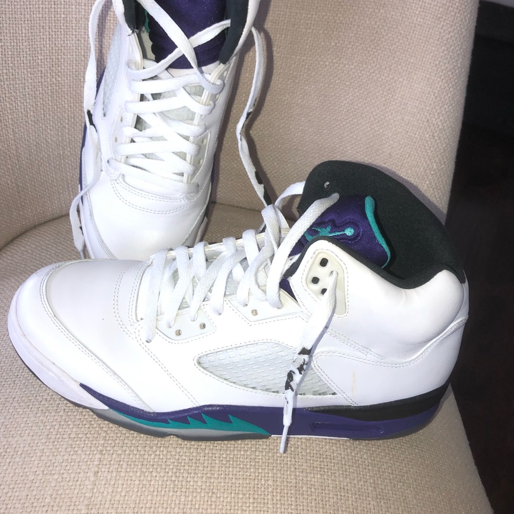 Jordan Grape 5 size 11.5 2013